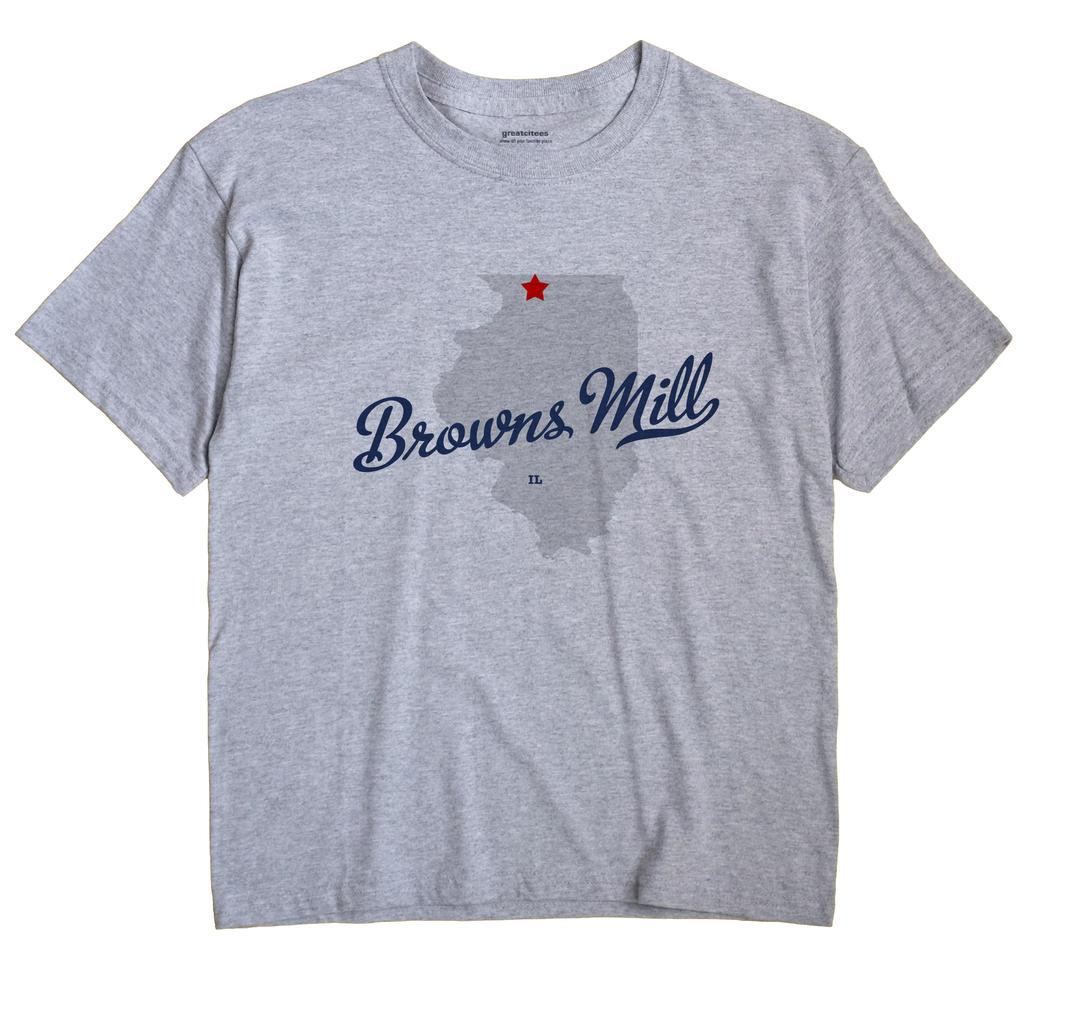 Browns Mill, Illinois IL Souvenir Shirt