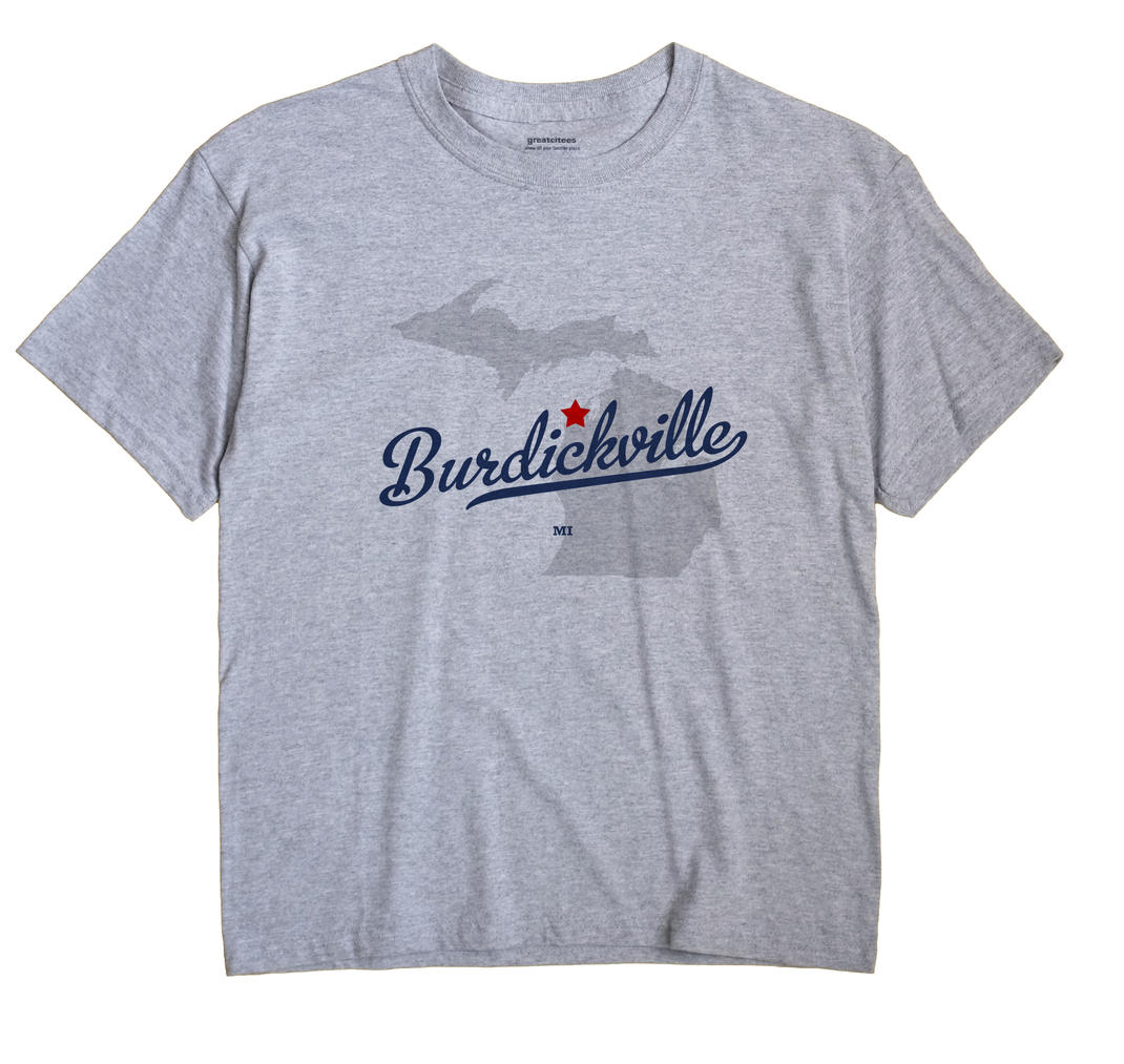 Burdickville, Michigan MI Souvenir Shirt