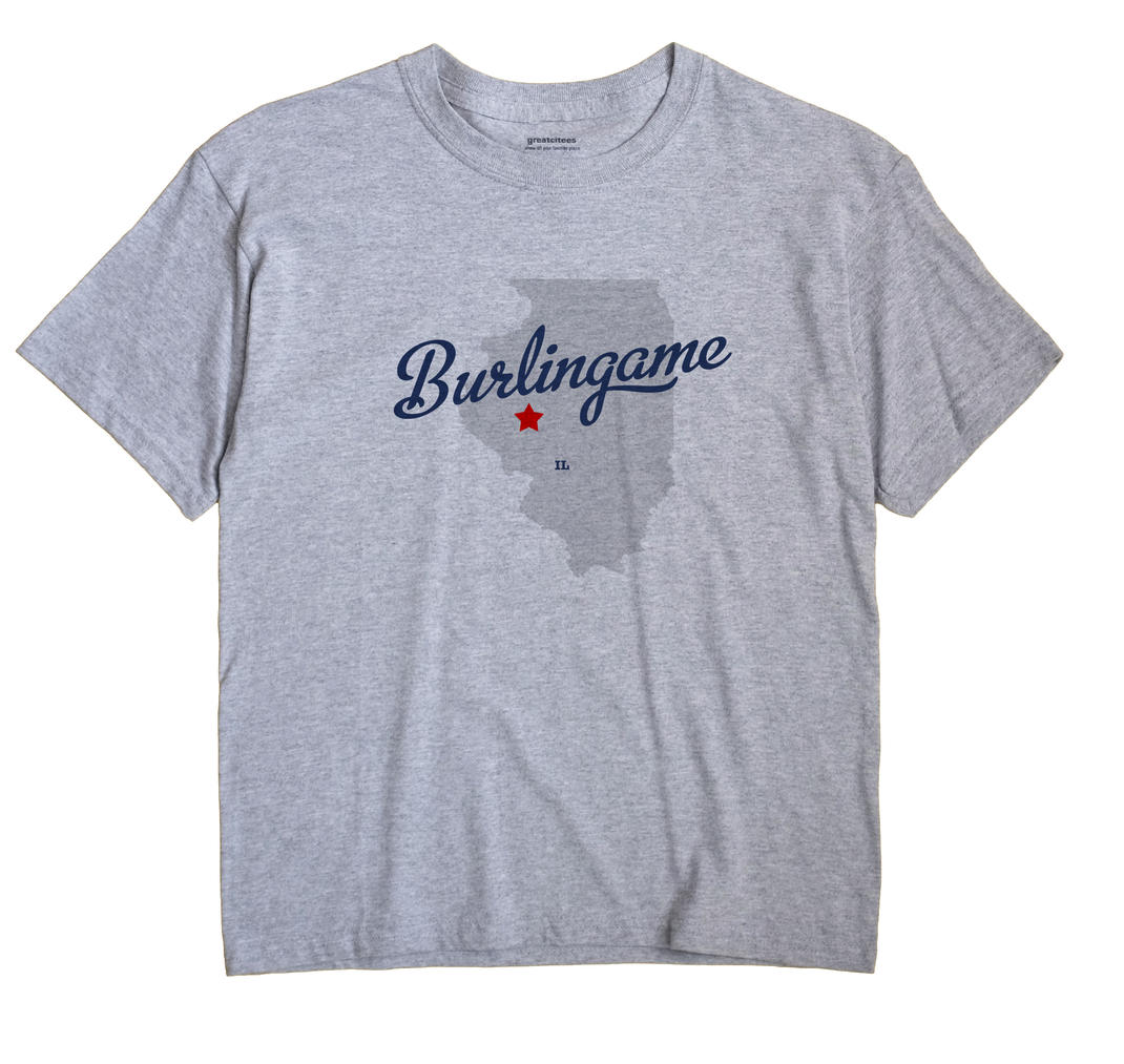 Burlingame, Illinois IL Souvenir Shirt