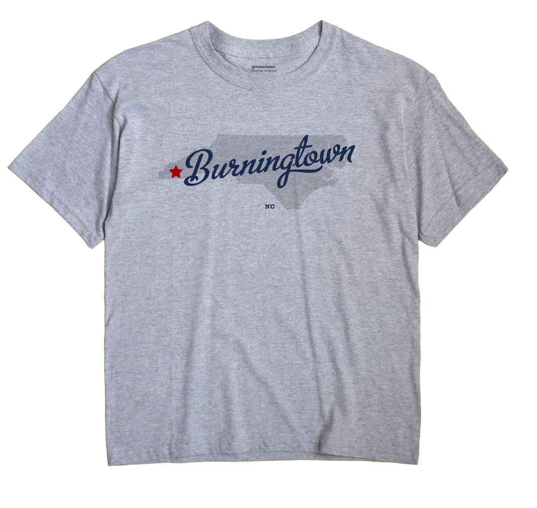 Burningtown, North Carolina NC Souvenir Shirt