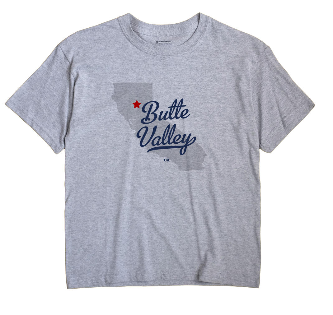 Butte Valley, California CA Souvenir Shirt