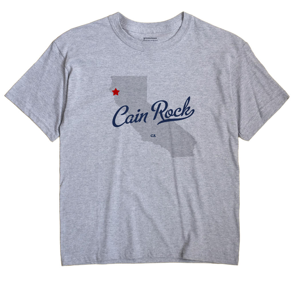 Cain Rock, California CA Souvenir Shirt