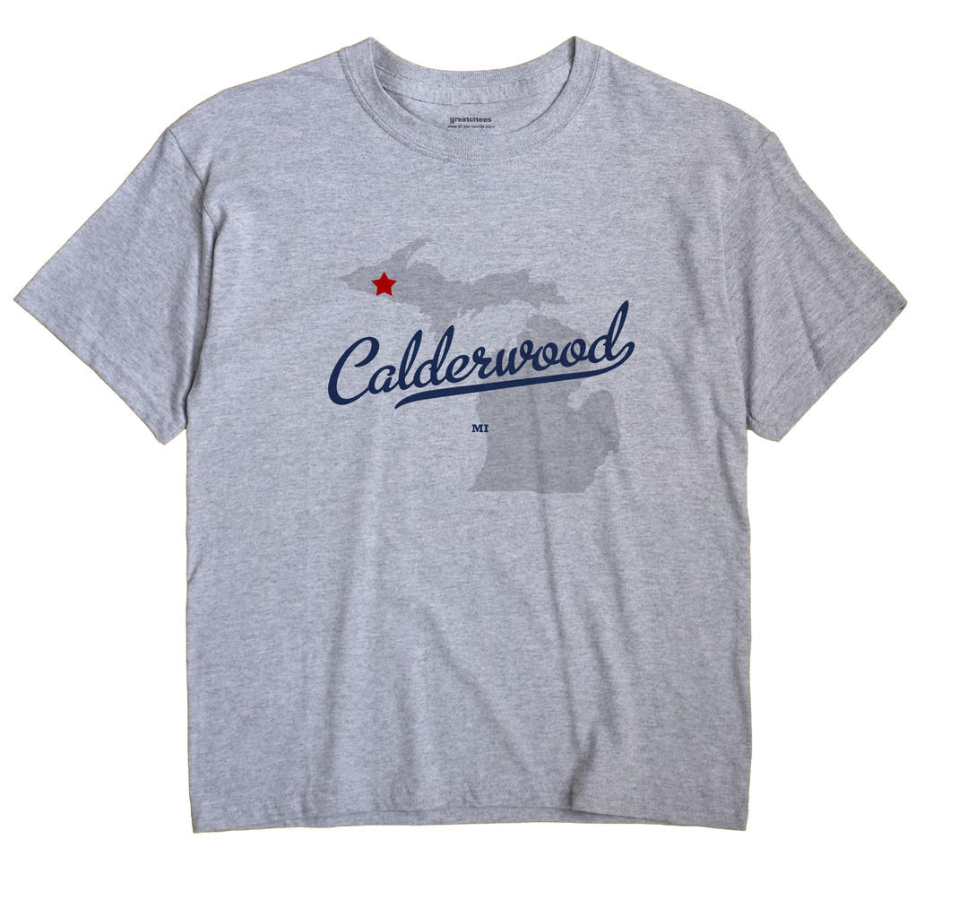Calderwood, Michigan MI Souvenir Shirt