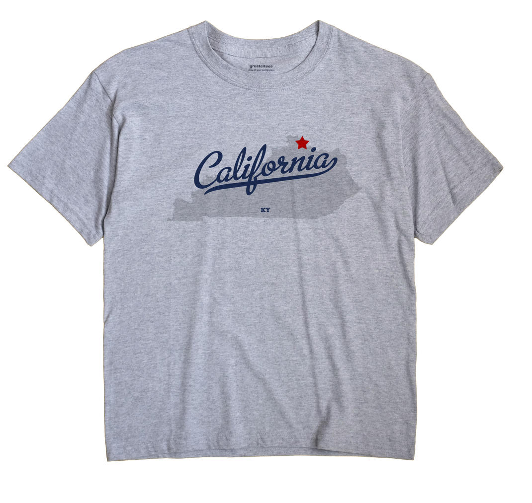 California, Kentucky KY Souvenir Shirt