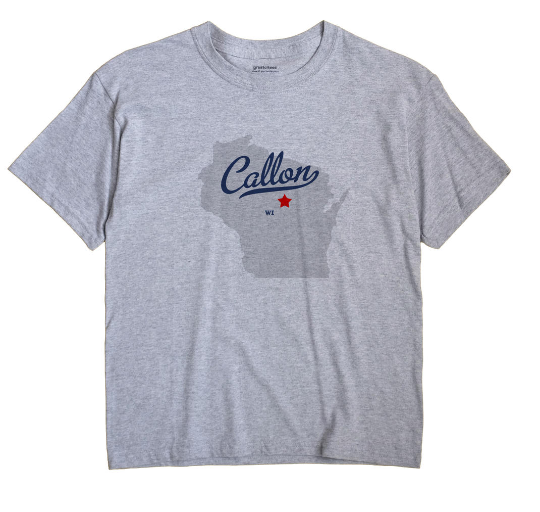 Callon, Wisconsin WI Souvenir Shirt
