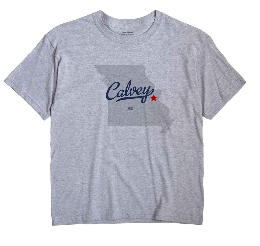 Calvey, Missouri MO Souvenir Shirt