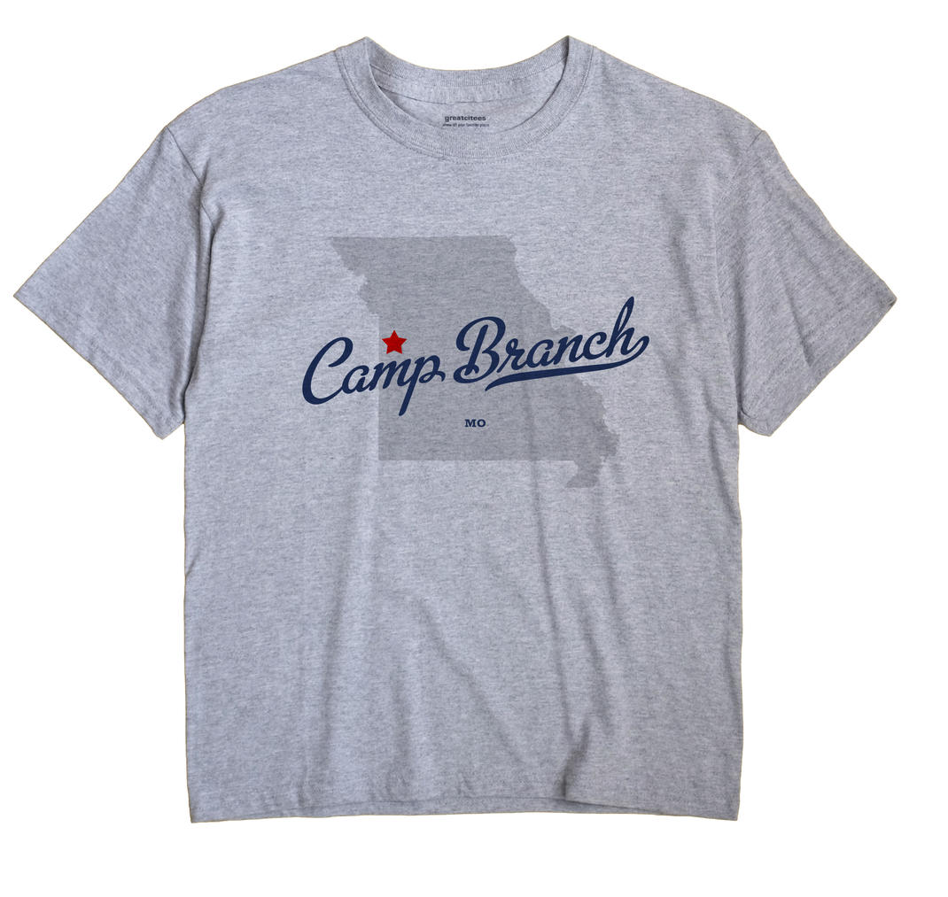Camp Branch, Cass County, Missouri MO Souvenir Shirt