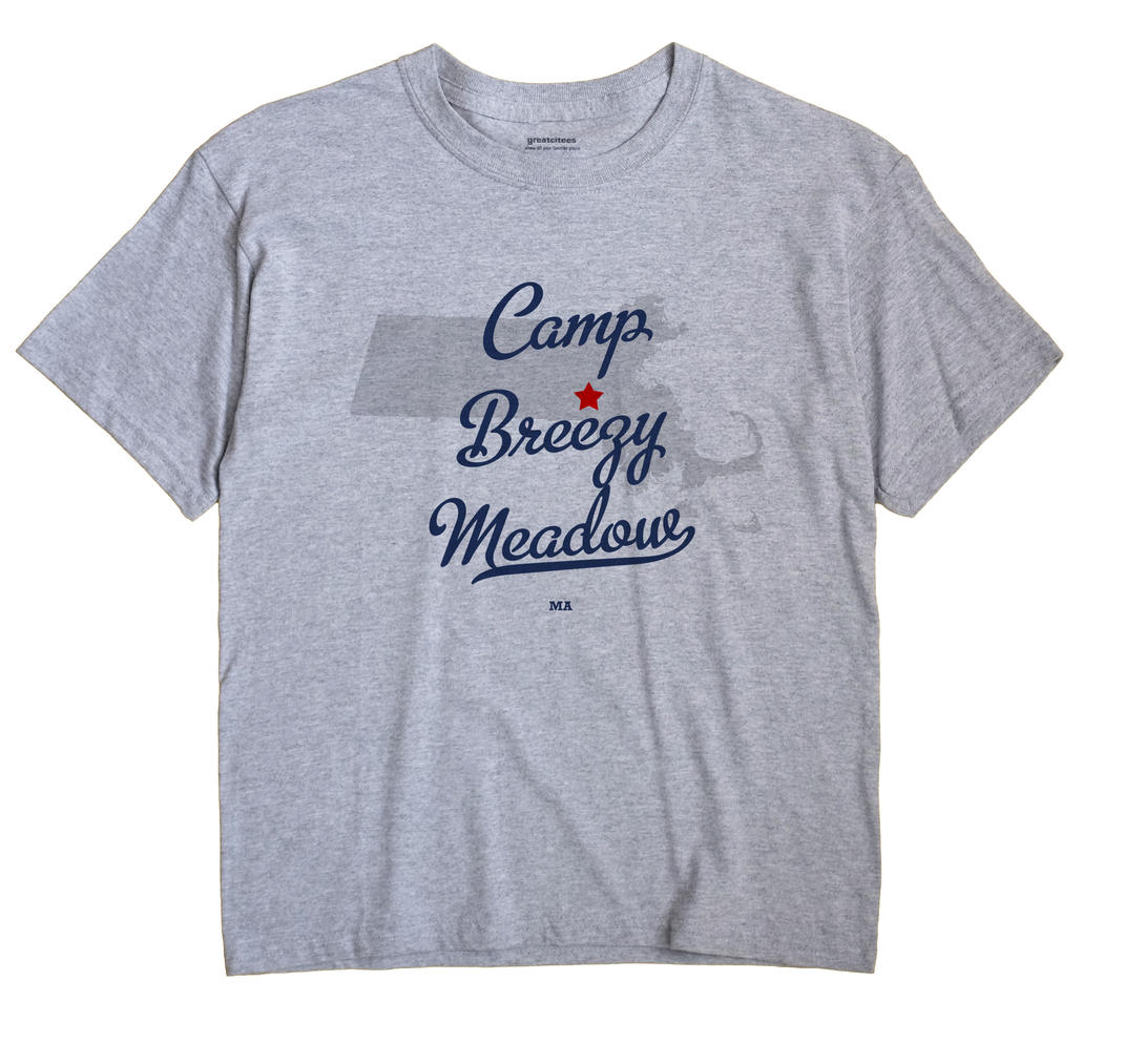 Camp Breezy Meadow, Massachusetts MA Souvenir Shirt