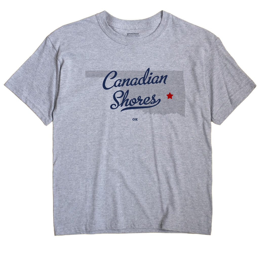 Canadian Shores, Oklahoma OK Souvenir Shirt
