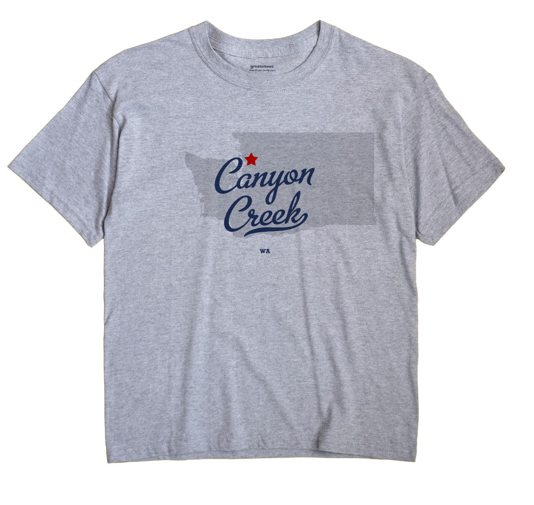 Canyon Creek, Washington WA Souvenir Shirt