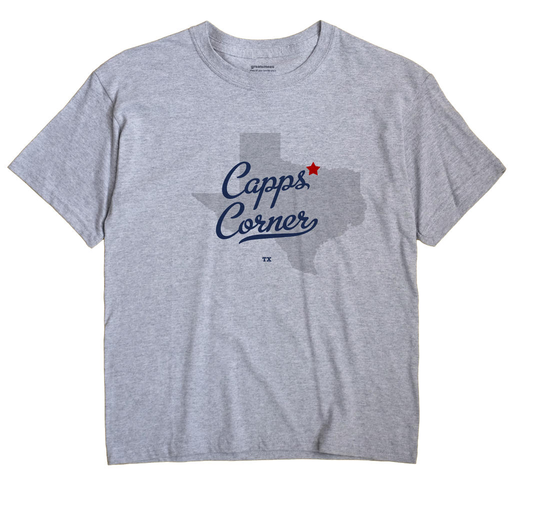 Capps Corner, Texas TX Souvenir Shirt