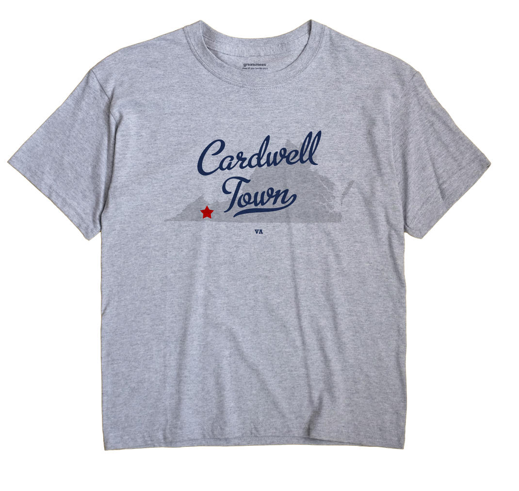 Cardwell Town, Virginia VA Souvenir Shirt
