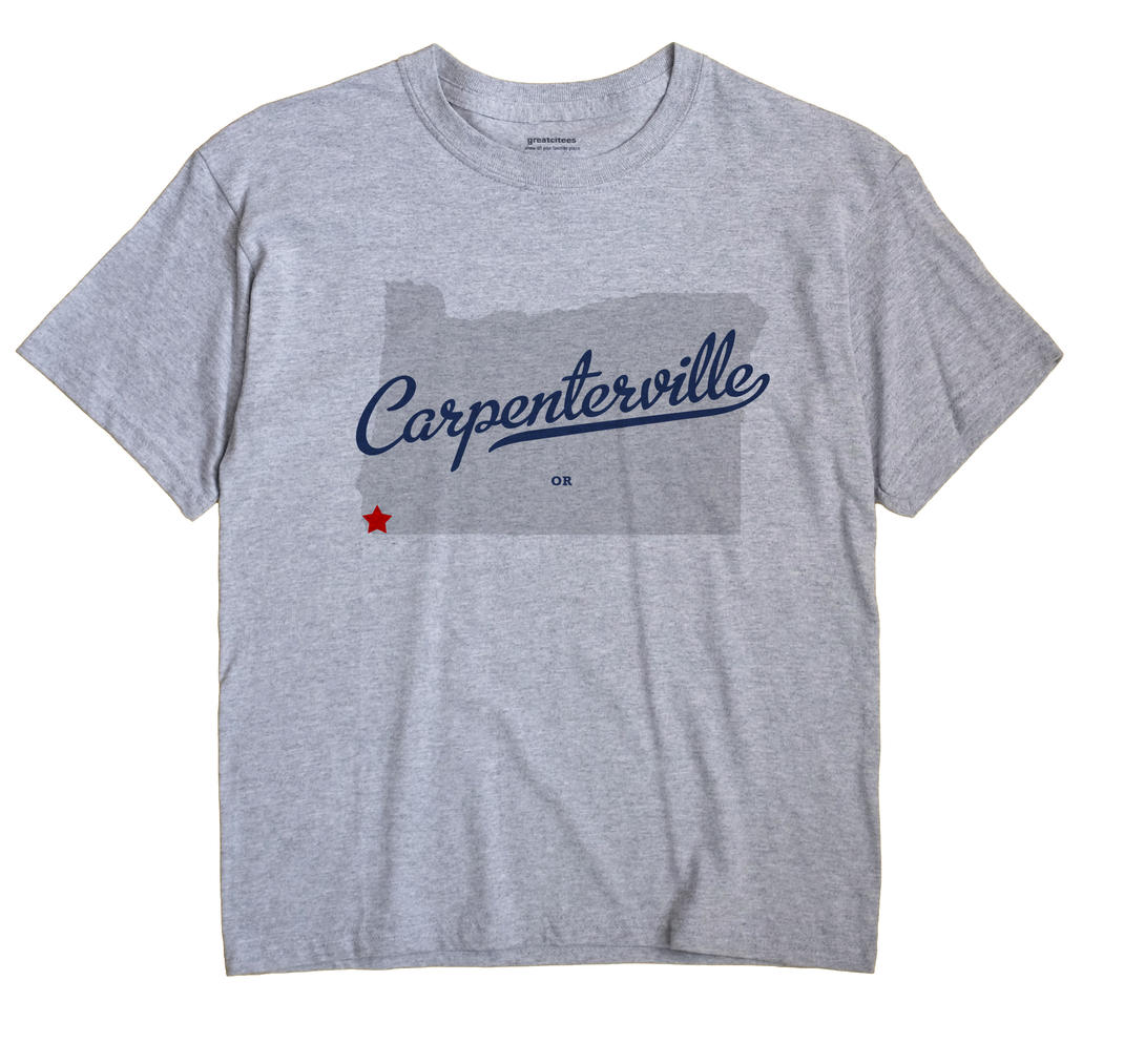 Carpenterville, Oregon OR Souvenir Shirt