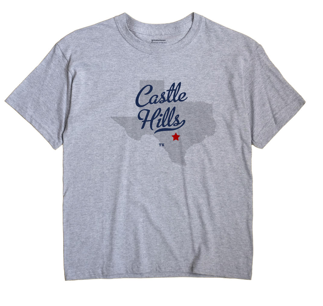 Castle Hills, Texas TX Souvenir Shirt