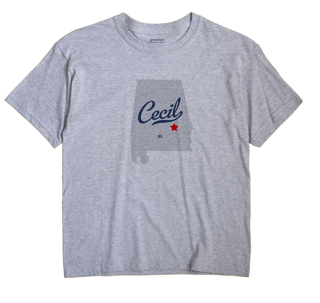 Cecil, Alabama AL Souvenir Shirt
