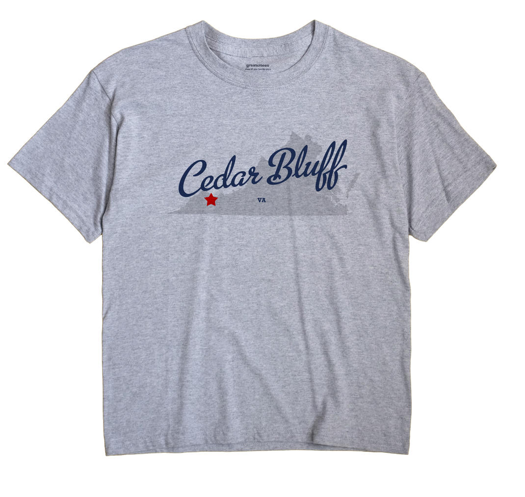 Cedar Bluff, Virginia VA Souvenir Shirt