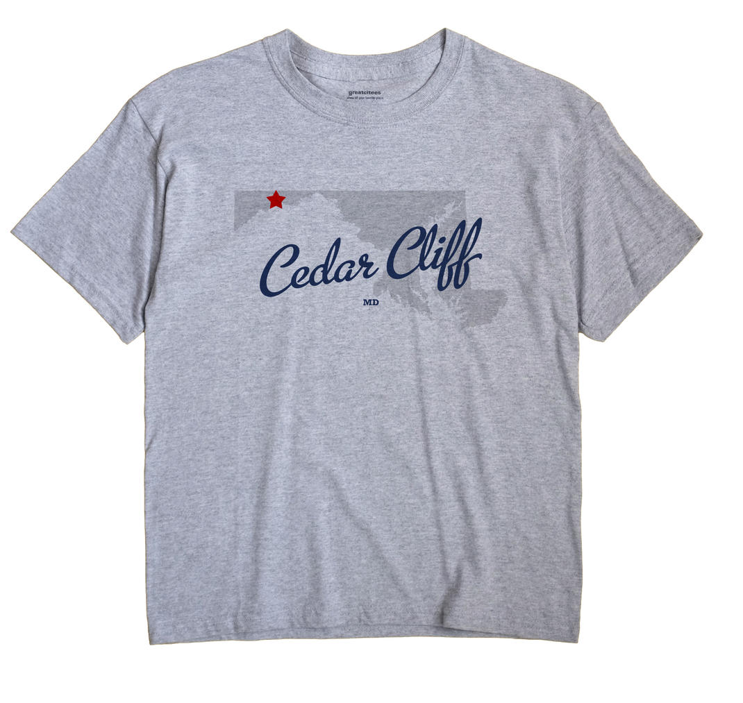 Cedar Cliff, Maryland MD Souvenir Shirt