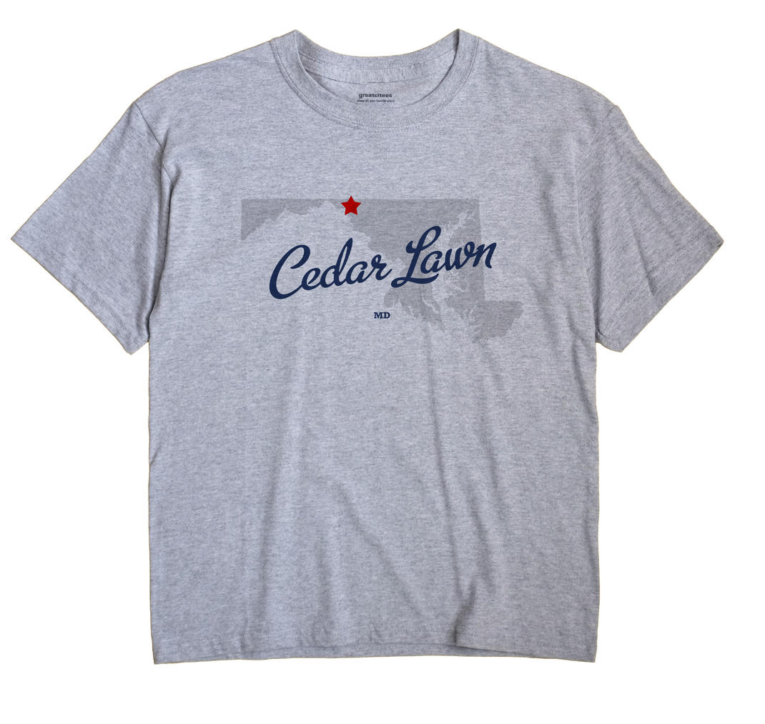 Cedar Lawn, Maryland MD Souvenir Shirt
