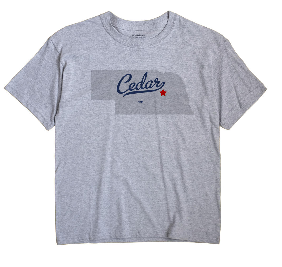 Cedar, Nance County, Nebraska NE Souvenir Shirt