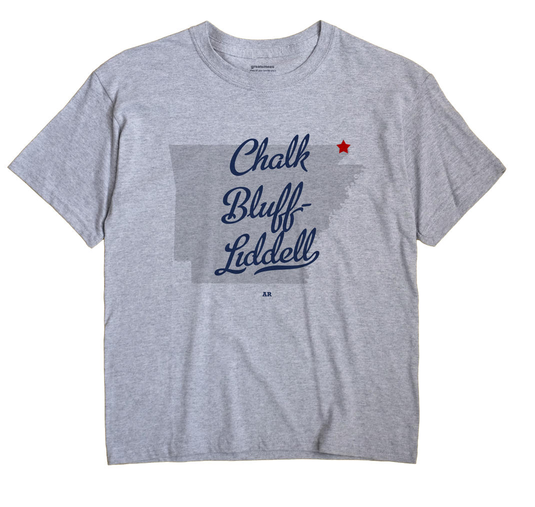 Chalk Bluff-Liddell, Arkansas AR Souvenir Shirt