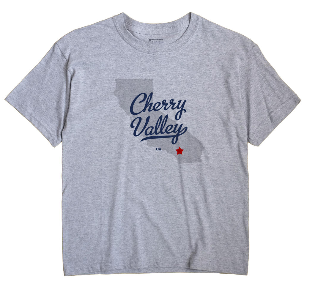 Cherry Valley, California CA Souvenir Shirt