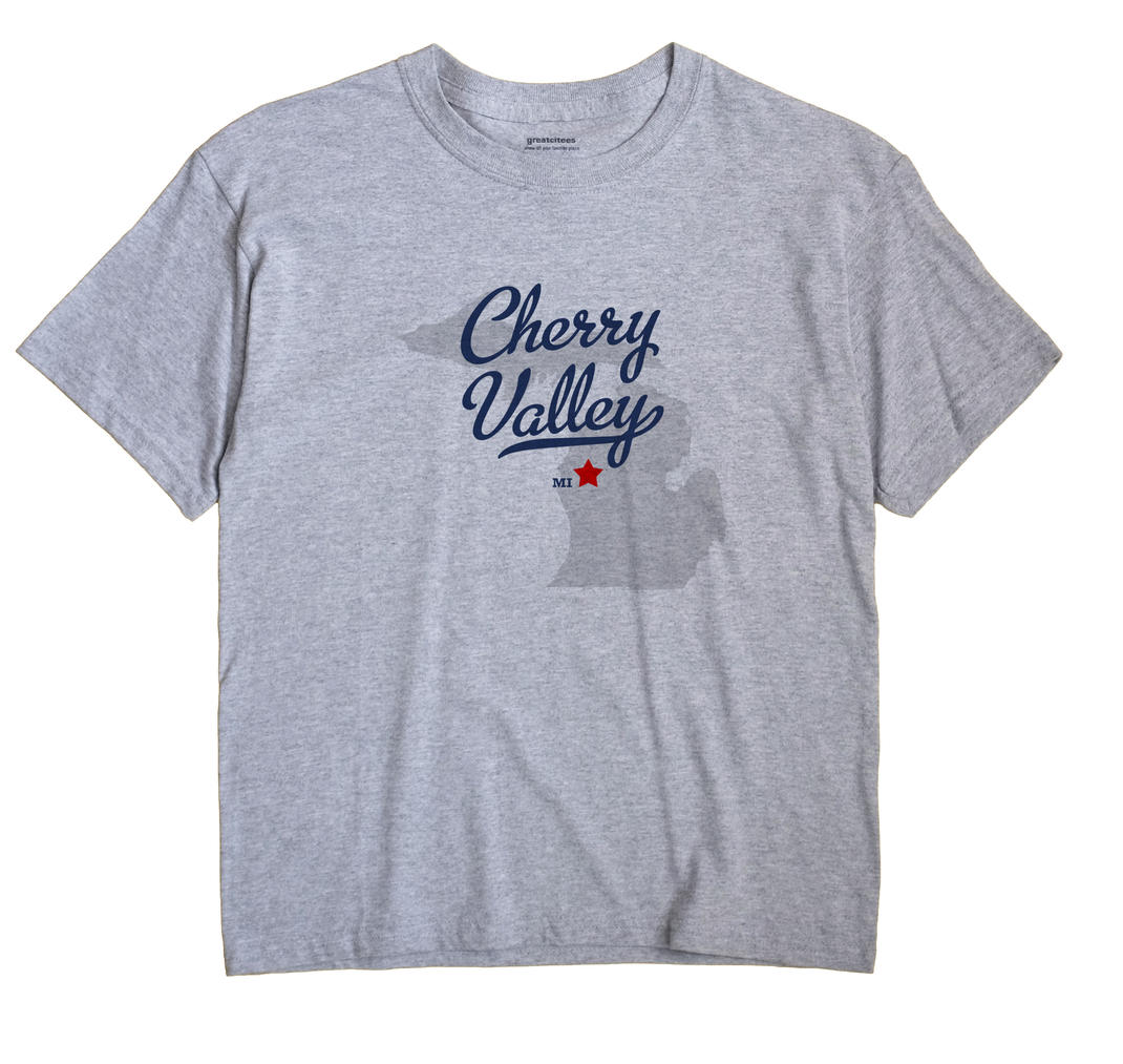 Cherry Valley, Michigan MI Souvenir Shirt