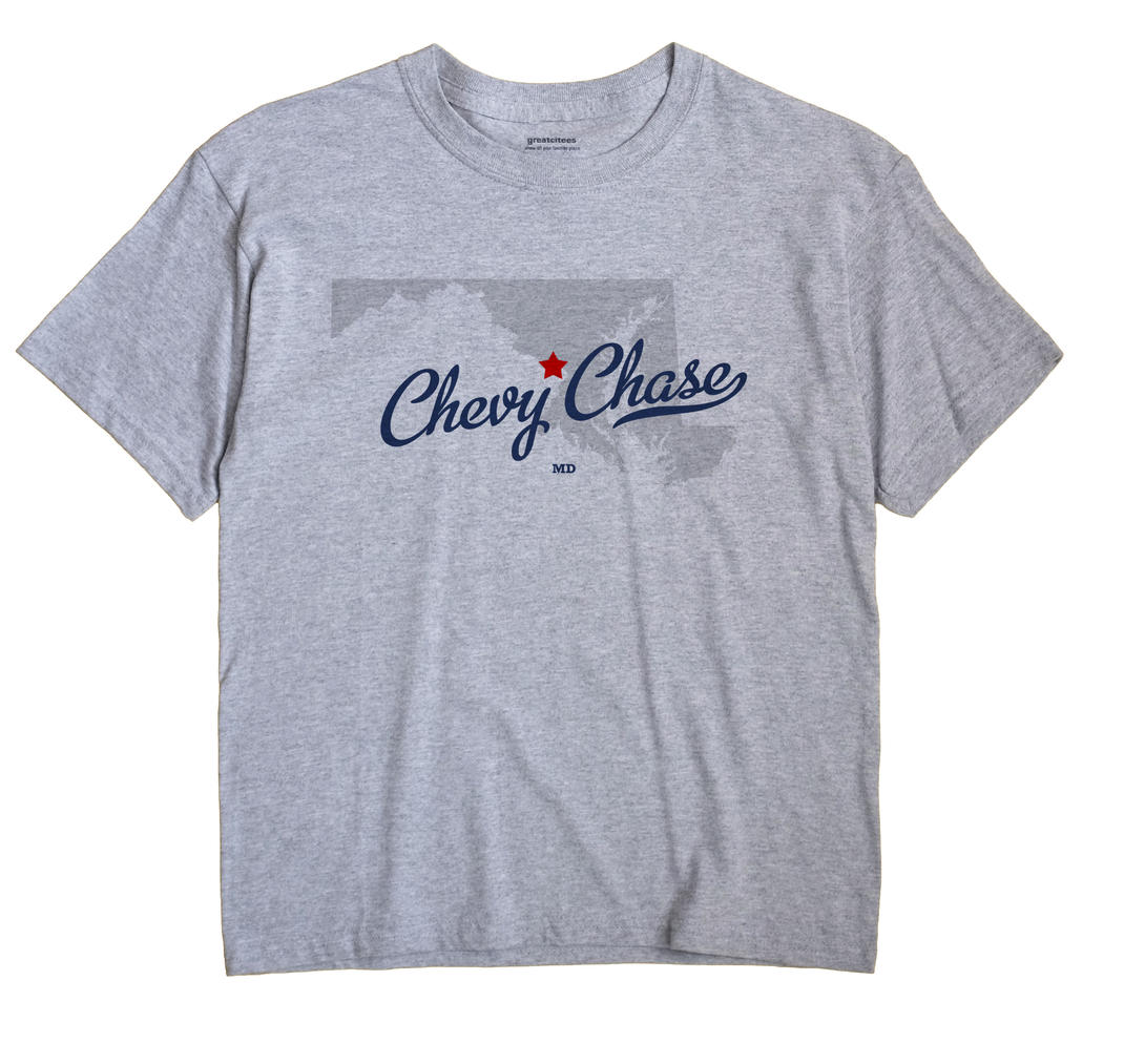 Chevy Chase, Maryland MD Souvenir Shirt