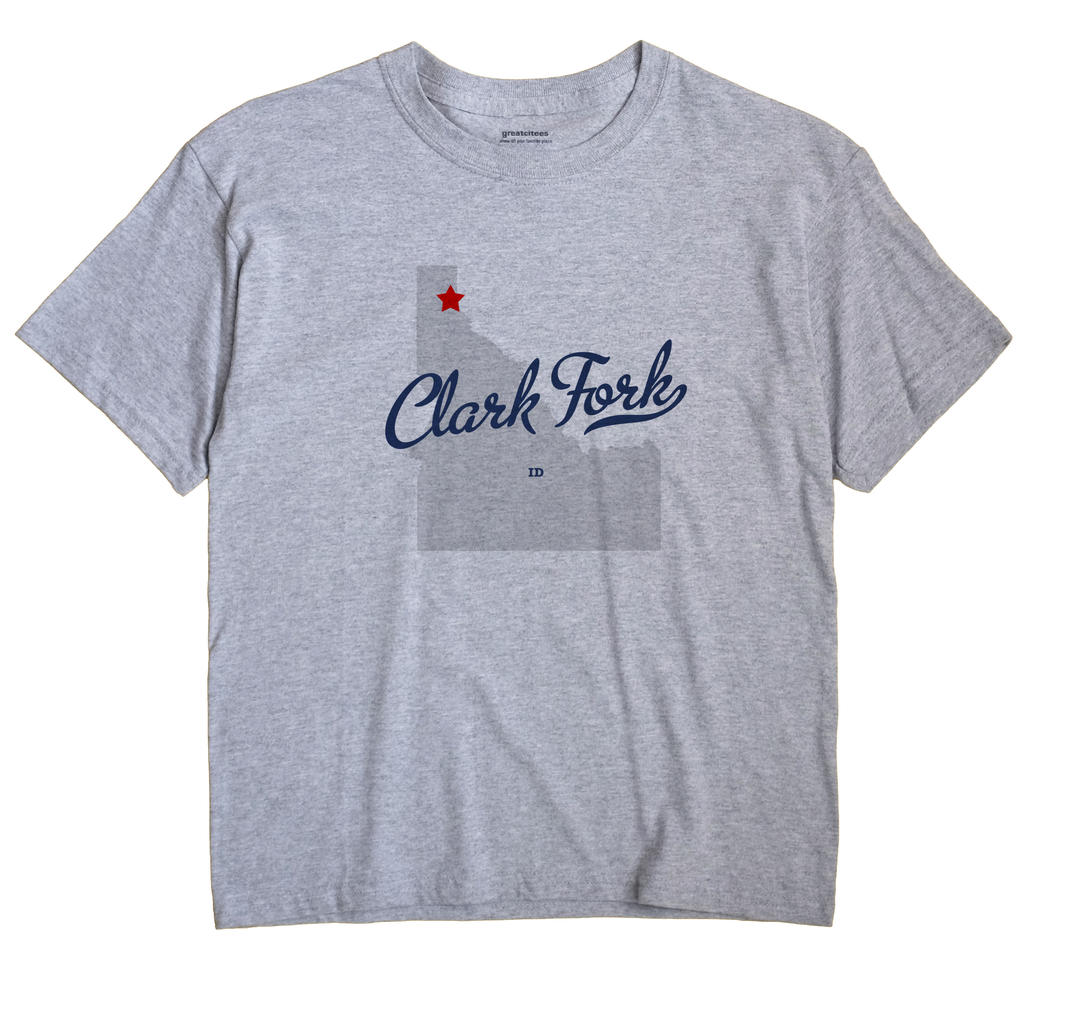 Clark Fork, Idaho ID Souvenir Shirt