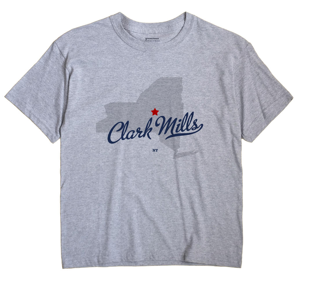 Clark Mills, New York NY Souvenir Shirt