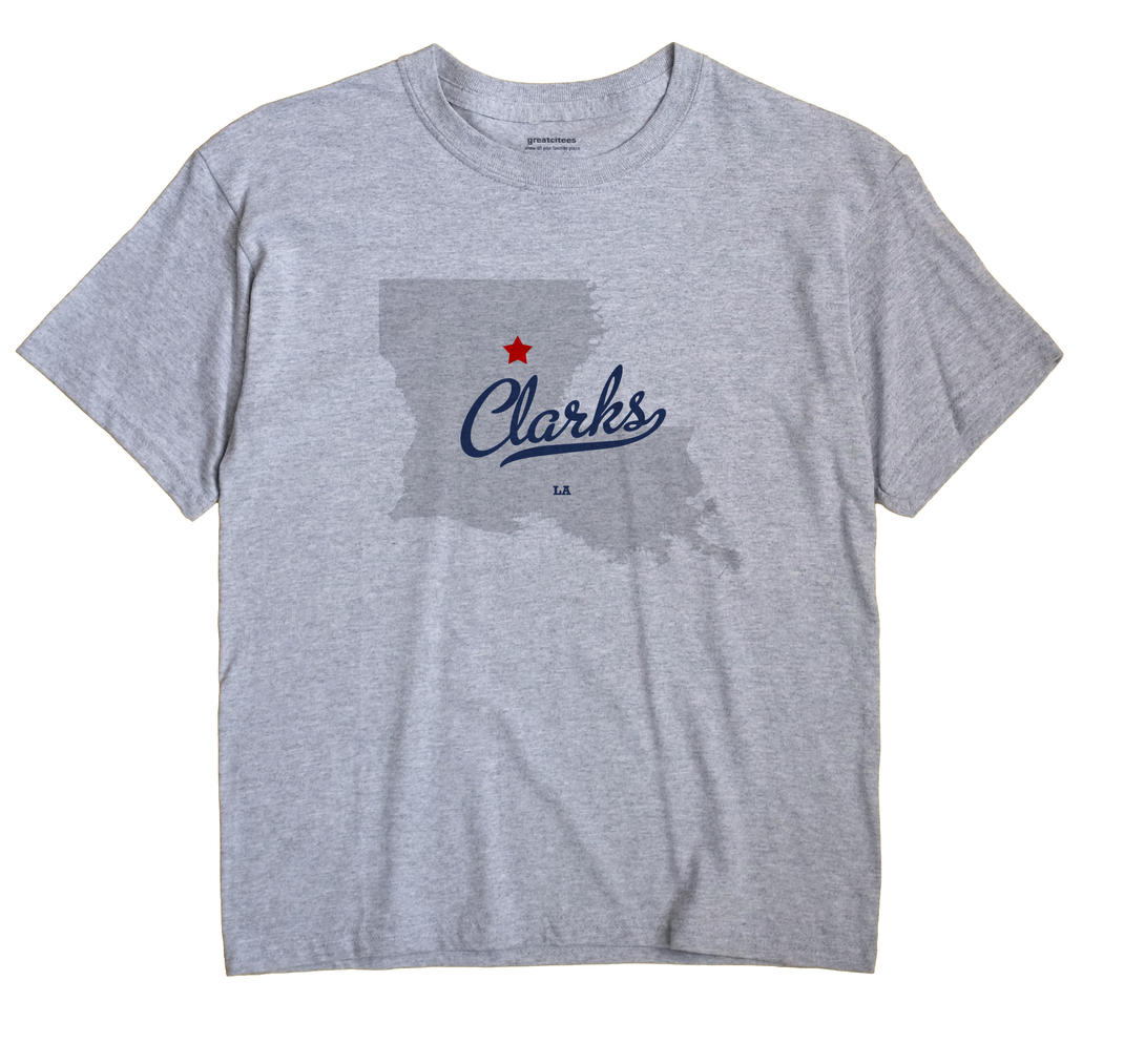 Clarks, Louisiana LA Souvenir Shirt