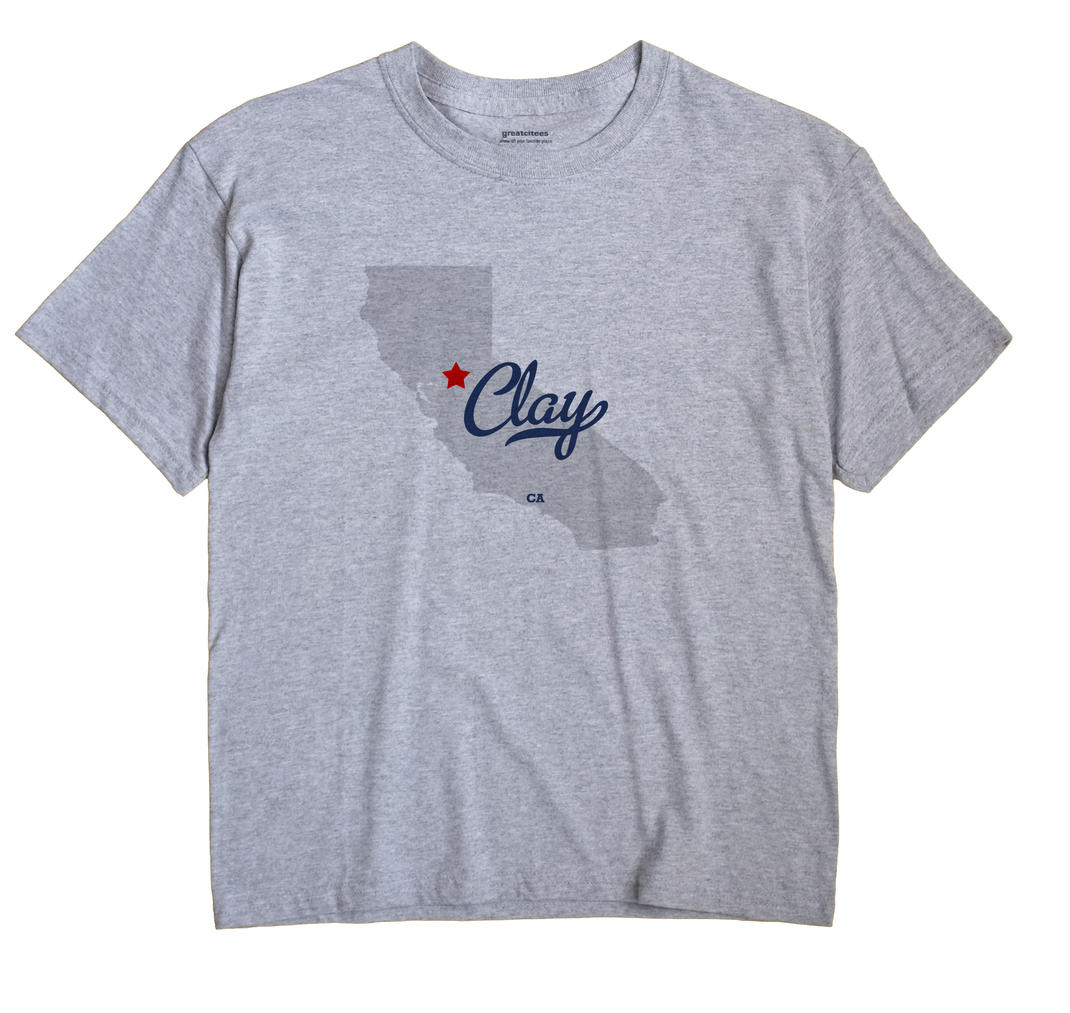 Clay, California CA Souvenir Shirt