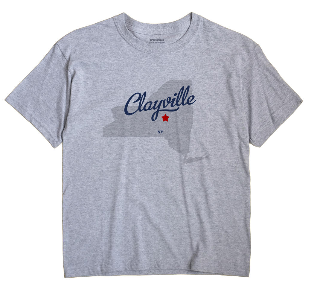 Clayville, New York NY Souvenir Shirt