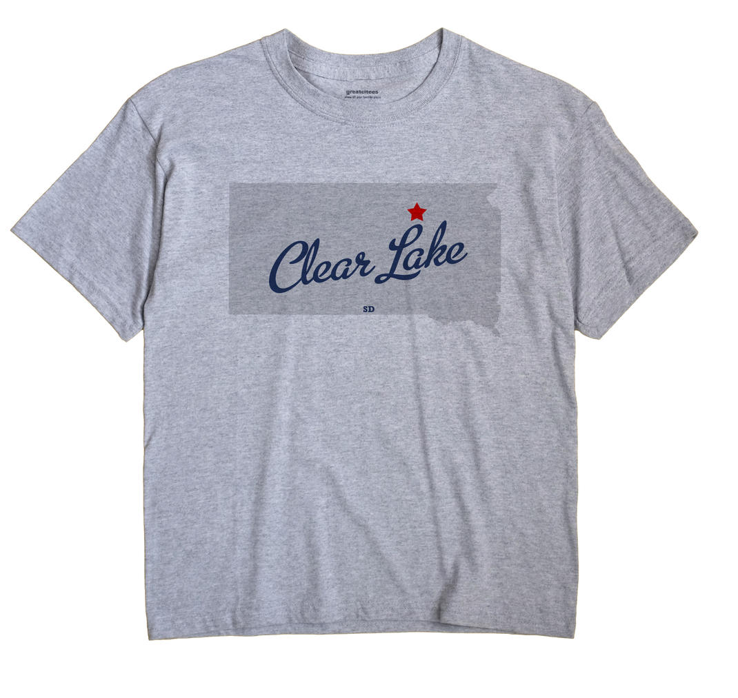 Clear Lake, Edmunds County, South Dakota SD Souvenir Shirt