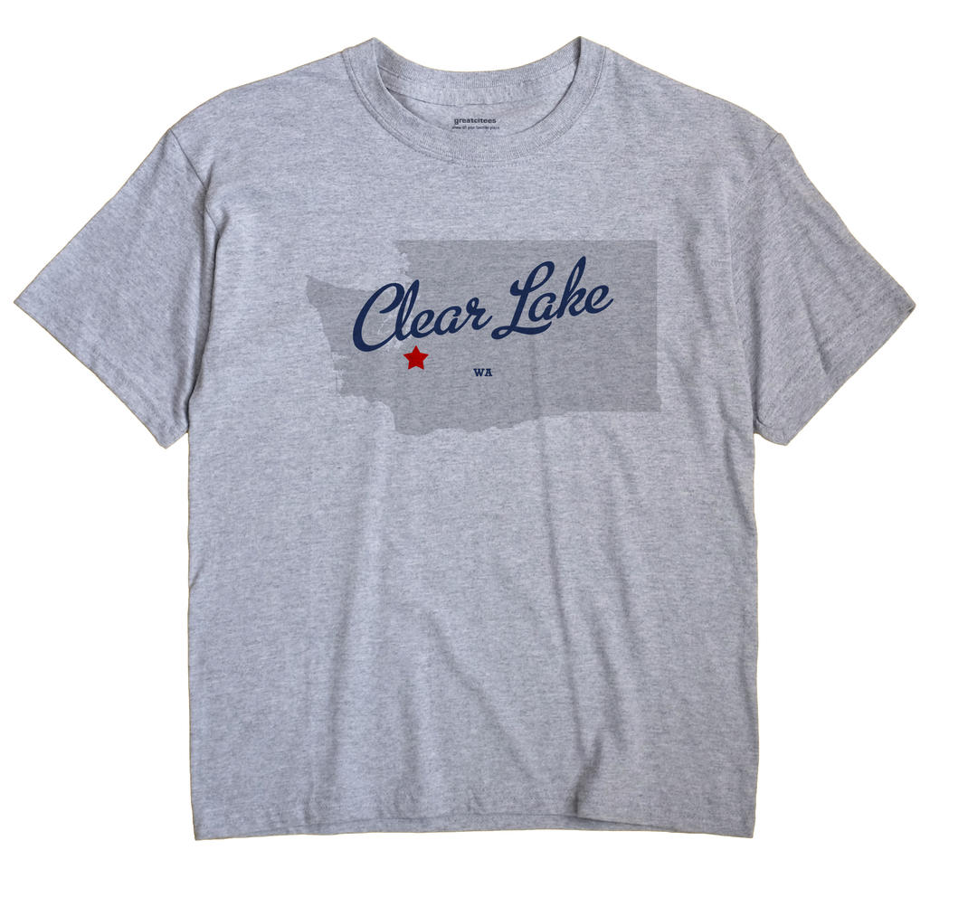 Clear Lake, Pierce County, Washington WA Souvenir Shirt