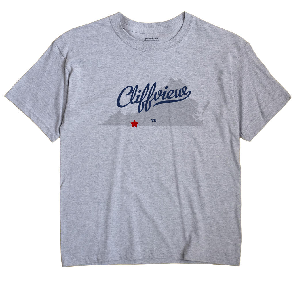 Cliffview, Virginia VA Souvenir Shirt