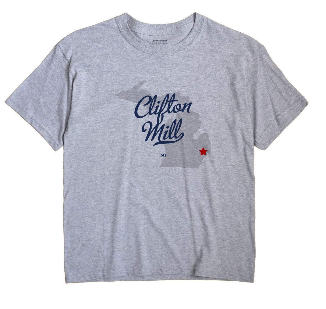 Clifton Mill, Michigan MI Souvenir Shirt