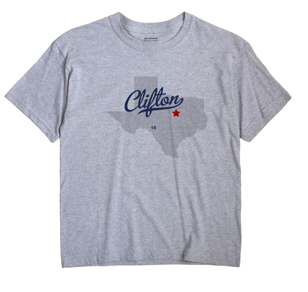 Clifton, Texas TX Souvenir Shirt