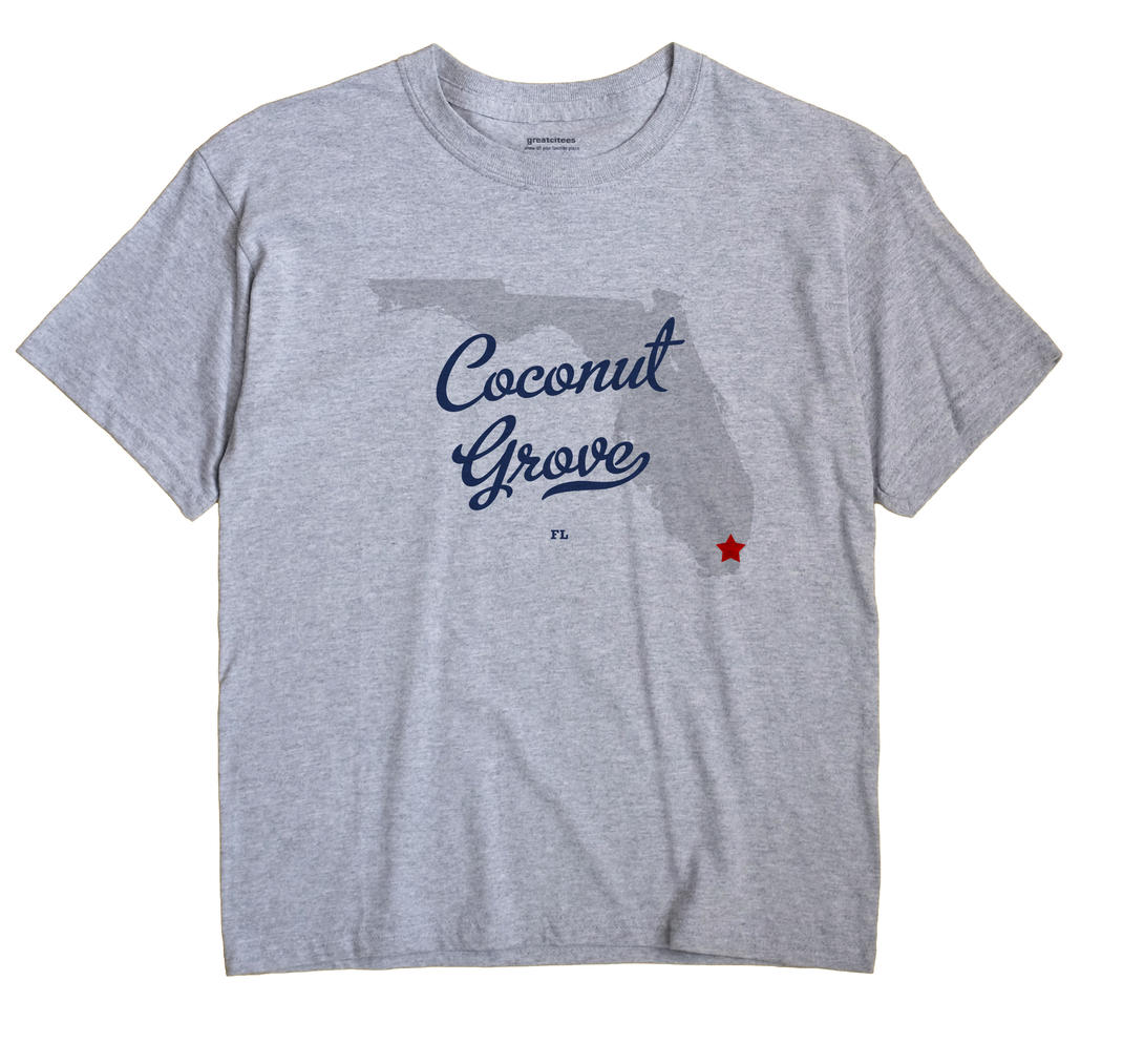 Coconut Grove, Florida FL Souvenir Shirt