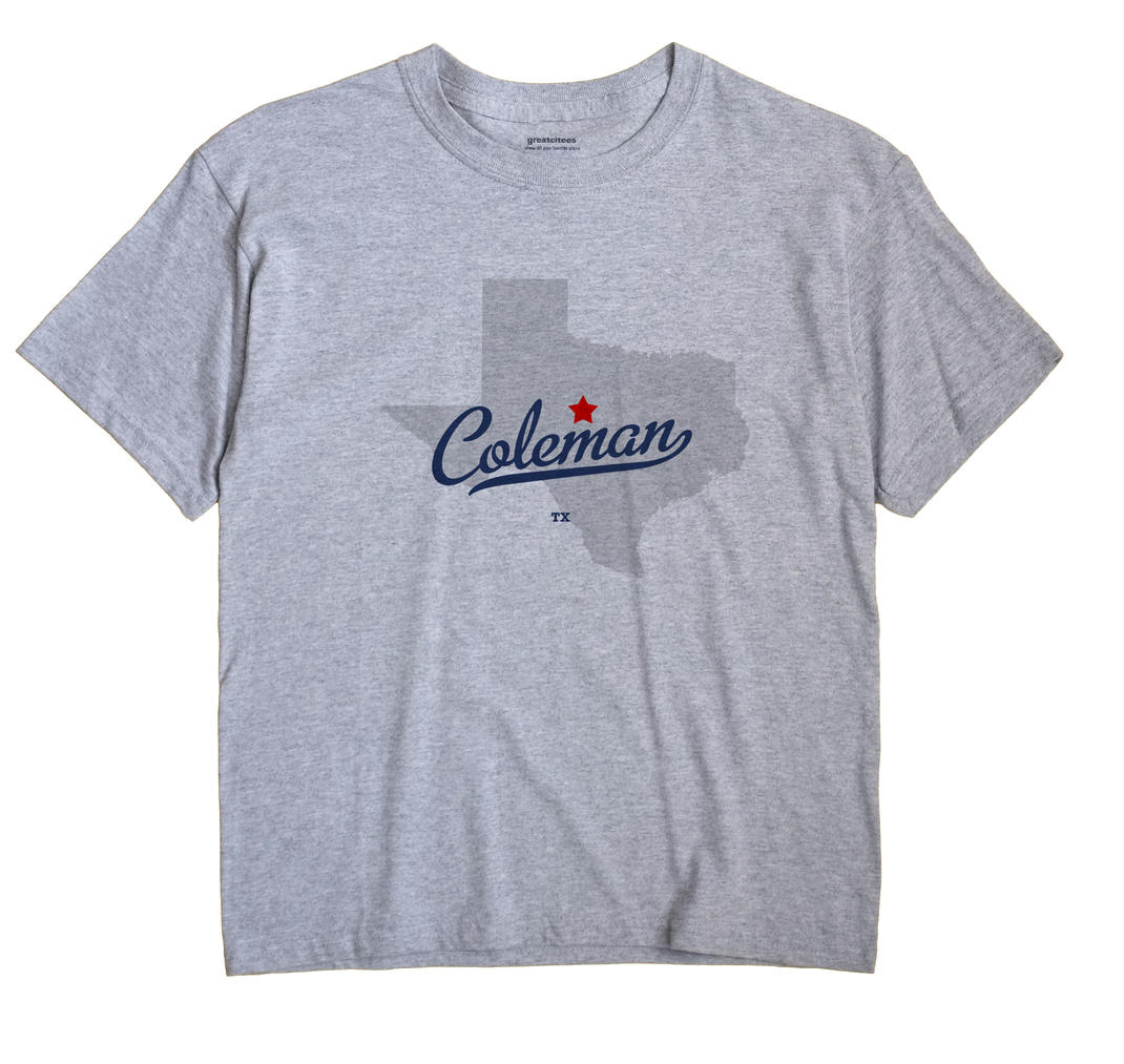 Coleman, Texas TX Souvenir Shirt