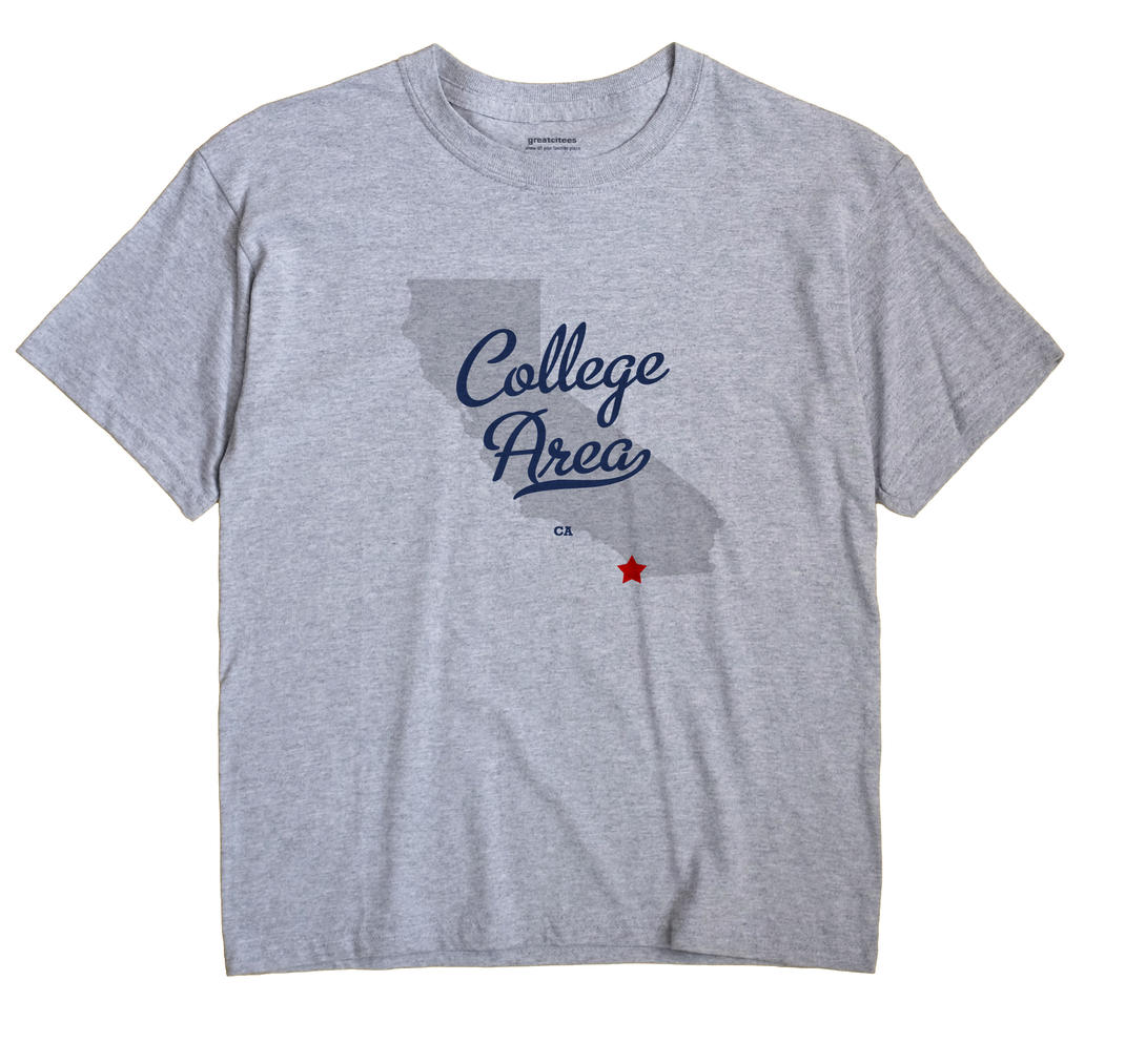 College Area, California CA Souvenir Shirt