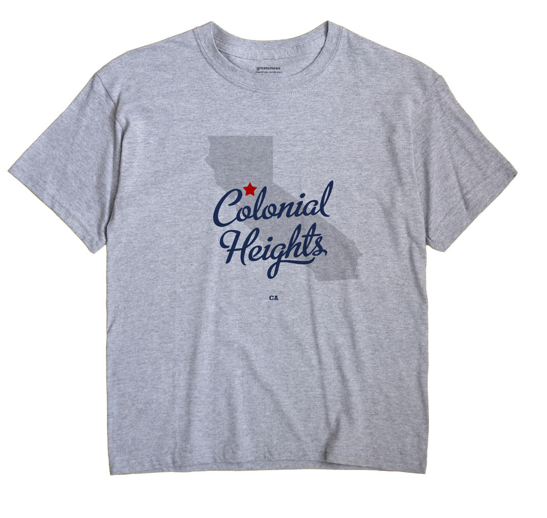 Colonial Heights, California CA Souvenir Shirt