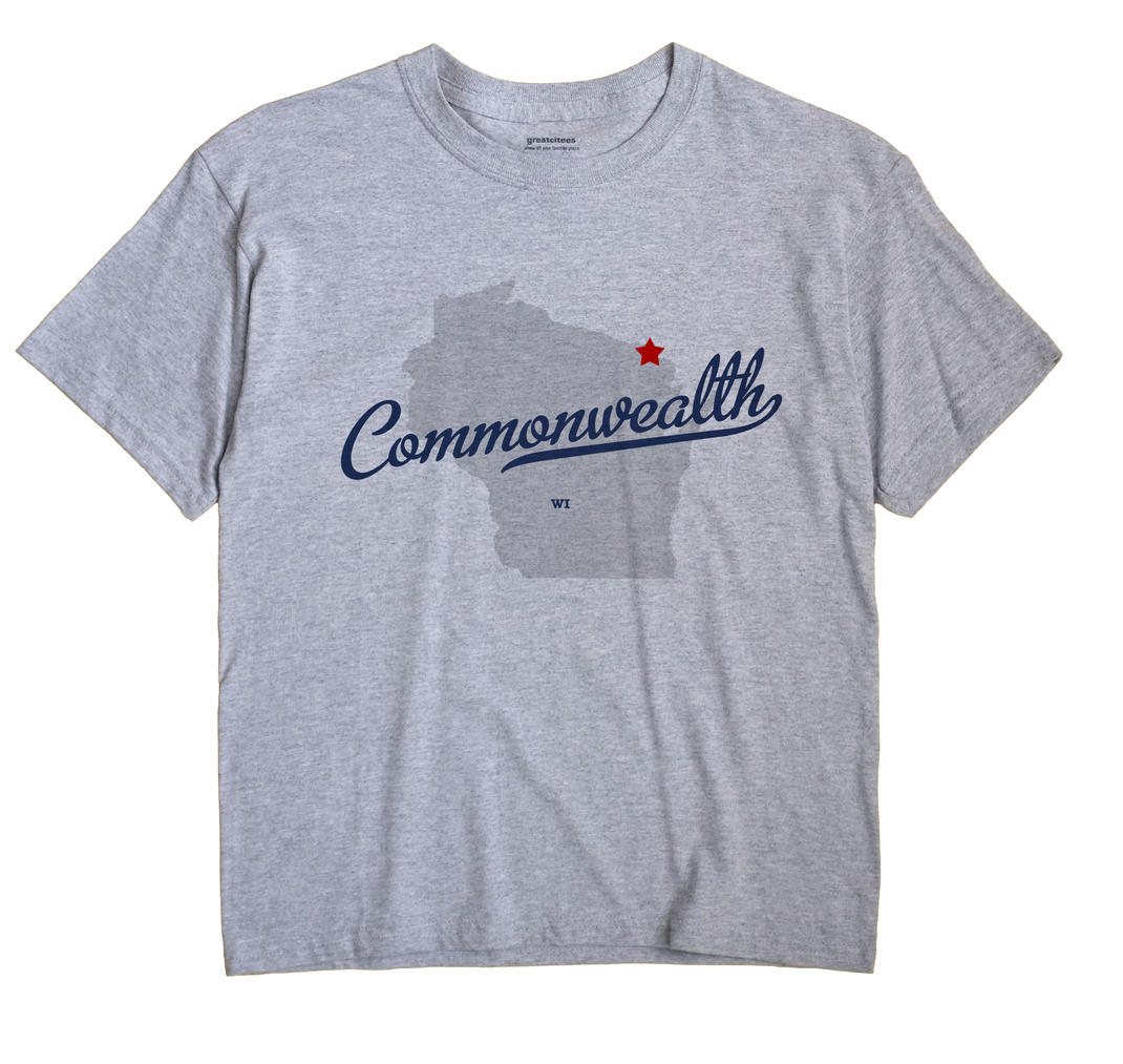Commonwealth, Wisconsin WI Souvenir Shirt
