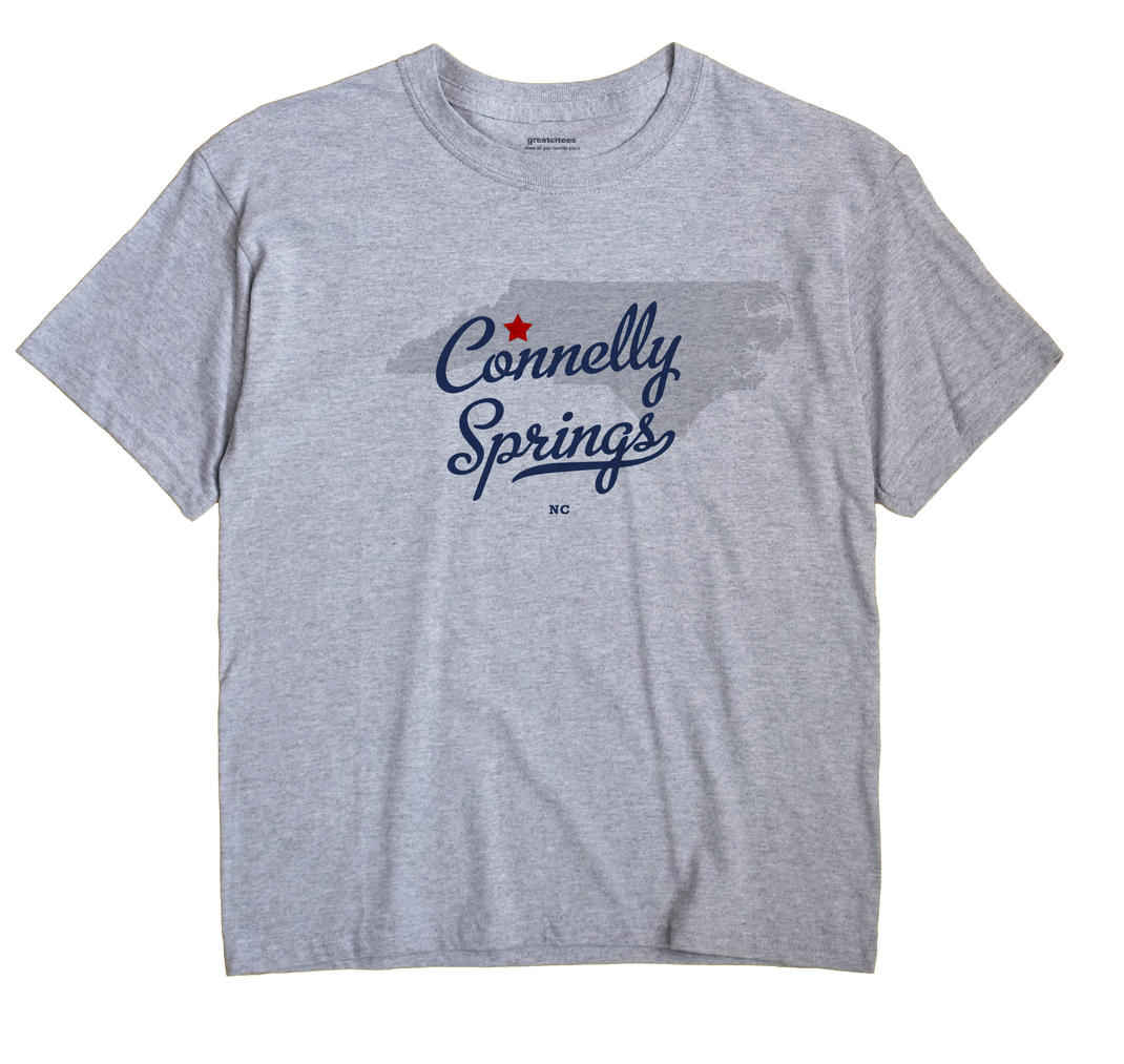 Connelly Springs, North Carolina NC Souvenir Shirt