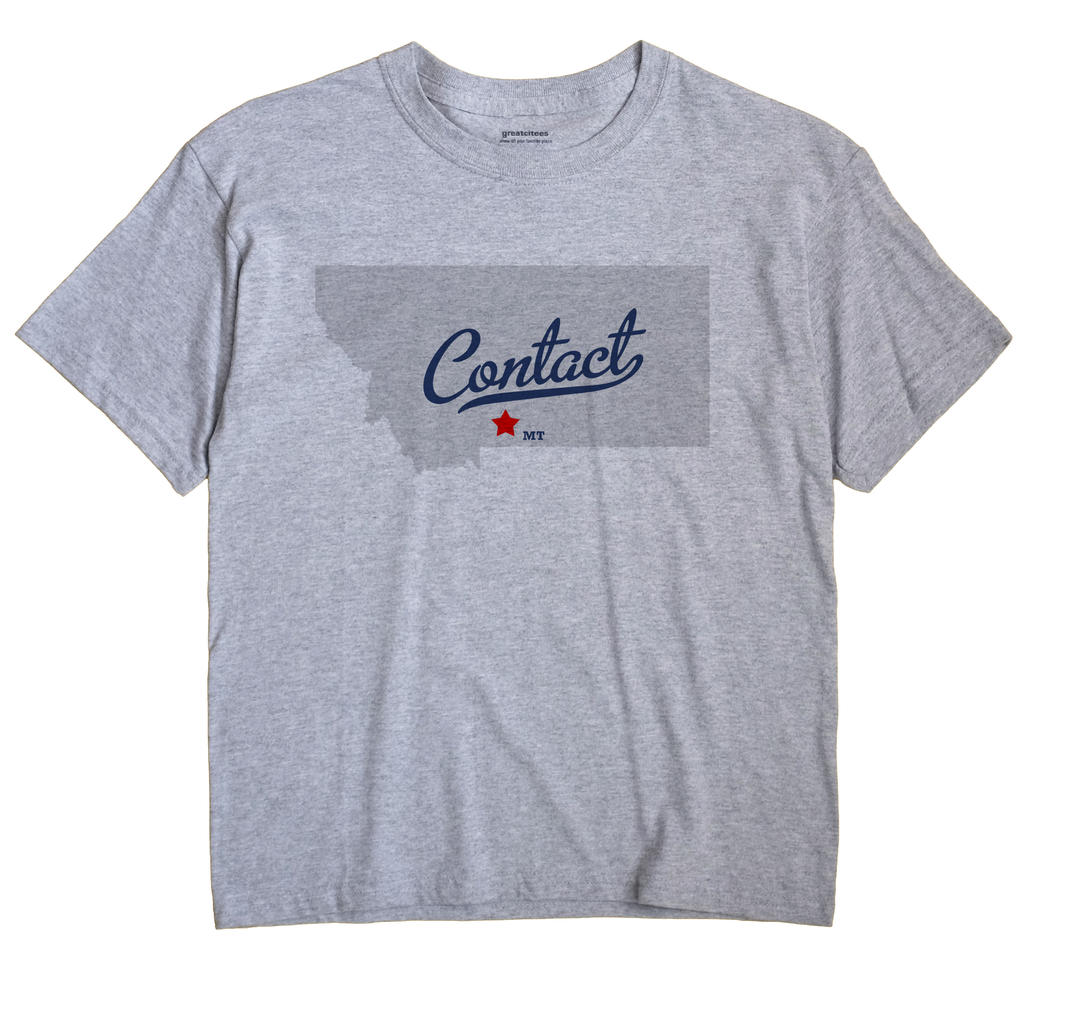 Contact, Montana MT Souvenir Shirt