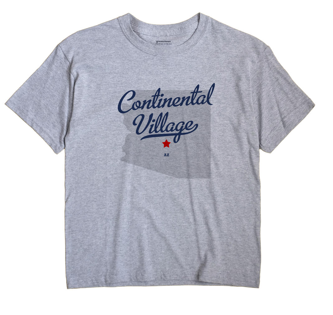 Continental Village, Arizona AZ Souvenir Shirt