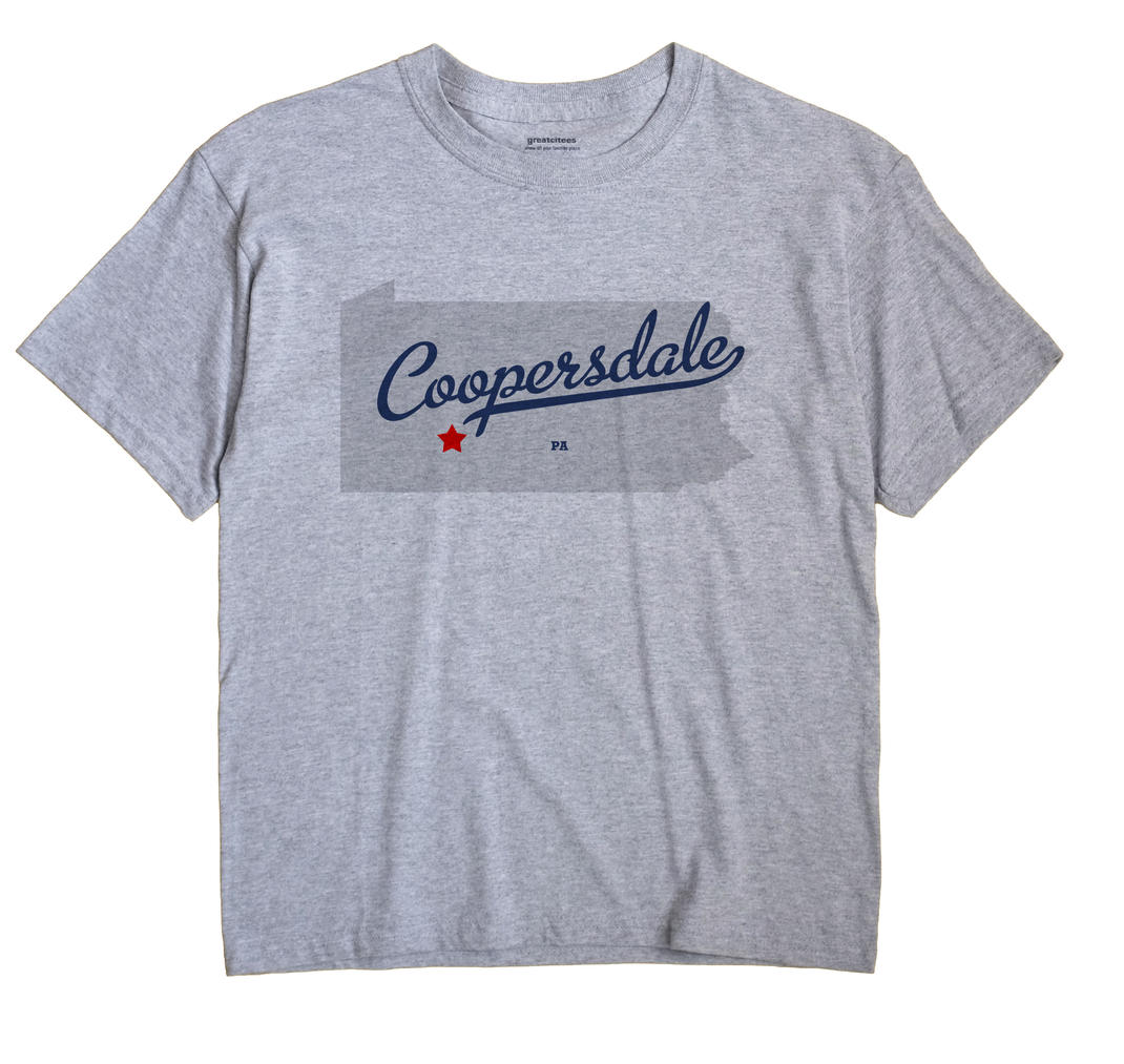 Coopersdale, Pennsylvania PA Souvenir Shirt
