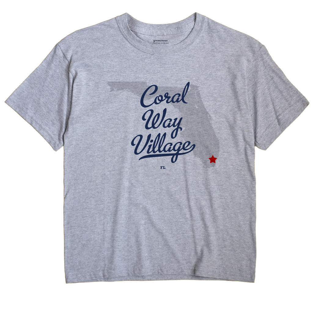 Coral Way Village, Florida FL Souvenir Shirt