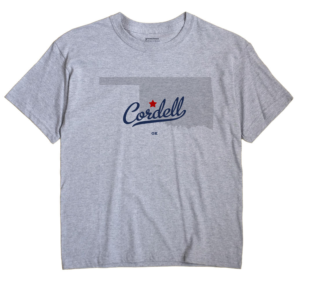 Cordell, Oklahoma OK Souvenir Shirt