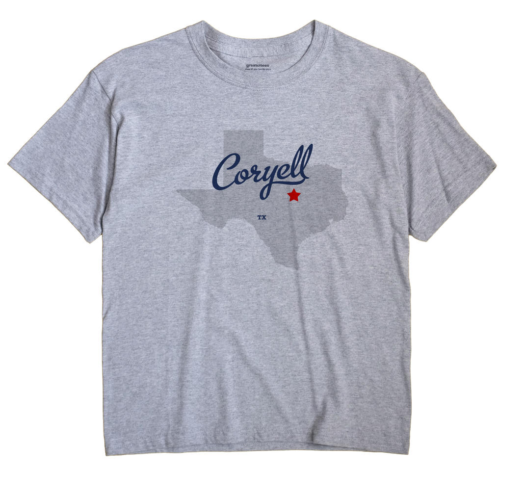 Coryell, Texas TX Souvenir Shirt