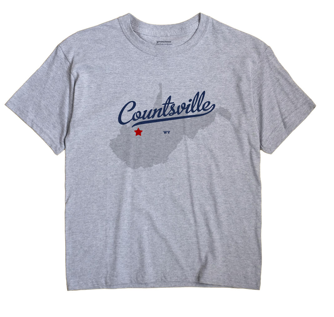 Countsville, West Virginia WV Souvenir Shirt